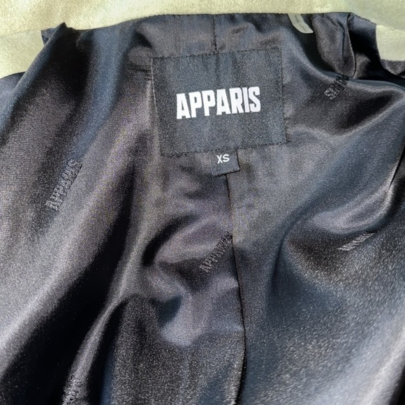 Apparis Celine Single Breasted Blazer in Faux Wool XS - Picture 4 of 8